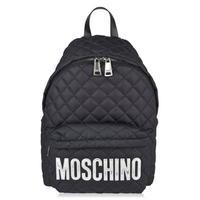 MOSCHINO Quilted Logo Backpack