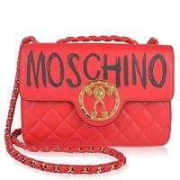 MOSCHINO Graffiti Logo Shoulder Bag