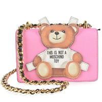 moschino bear shoulder chain bag