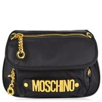 MOSCHINO Nylon Logo Shoulder Bag