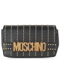 MOSCHINO Mini Studded Logo Bag