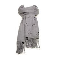 Moda in Pelle Daisyscarf Grey Scarves