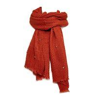 Moda in Pelle Rubiescarf Tan-Orange Scarves