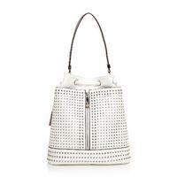 Moda in Pelle Abiebag White Casual Handbags