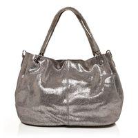 Moda in Pelle Granzebag Pewter Casual Handbags