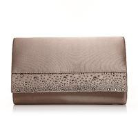 Moda in Pelle Klaroclutch Pewter Matchmate Handbags