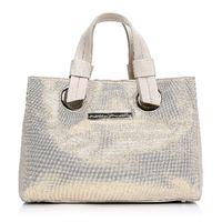 Moda in Pelle Rosinabag Champagne Casual Handbags