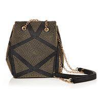 Moda in Pelle Allybag Black Smart Handbags