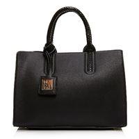 Moda in Pelle Malitabag Black Smart Handbags