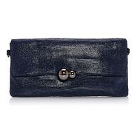 Moda in Pelle Napoliaclutch Navy