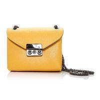 Moda in Pelle Darcibag Yellow Smart Handbags