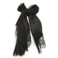 Moda in Pelle Amicascarf Black Scarves