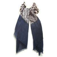 Moda in Pelle Rivascarf Navy Scarves