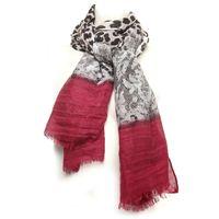 Moda in Pelle Rivascarf Burgundy Scarves