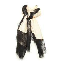 Moda in Pelle Amicascarf Cream Scarves