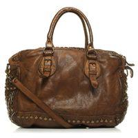 Moda in Pelle Jennabag Tan Fashion Bags