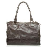 moda in pelle castenbag grey fashion bags