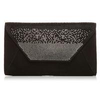 moda in pelle jagclutch black match bags