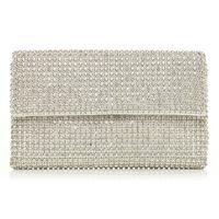 Moda in Pelle Modclutch Silver Match Bags