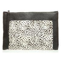 moda in pelle demiclutch monochrome match bags