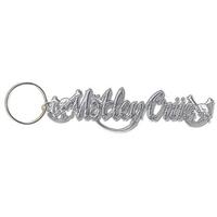 motley crue skull metal keychain