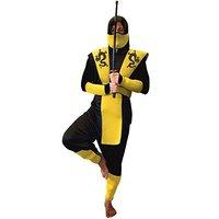 Morph Costume Co By Morphsuits Snake Eyes Ninja Unisex (one Size, Yellow)