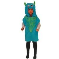 Monster Girl (3-4yrs/4-5yrs) (dress Hat Gloves Leg Warmers)