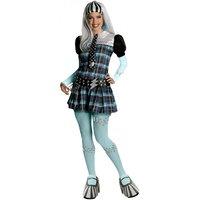 Monster High Secret Wishes Deluxe Frankie Stein Fancy Dress Costume (large_)
