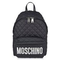 MOSCHINO Quilted Logo Backpack