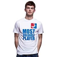 Most Valuable Player T-Shirt // White 100% cotton