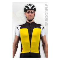 moozes dragon fly cycling jersey yellow 2xlarge