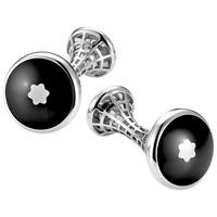 Montblanc Heritage Black Iconic Cufflinks 111315