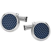 montblanc blue meisterstuck cufflinks 112904