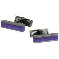 Montblanc Blue Urban Speed Black Cufflinks 112930