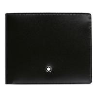 Montblanc Black Leather Wallet with Moneyclip 5525