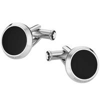 Montblanc Black Meisterstuck Iconic Cufflinks 112896