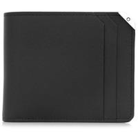 Montblanc Black Leather Wallet Removable Card Holder 112894