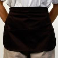 Money Pocket Waist Apron Black