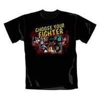 mortal kombat t shirt choose your fighter small