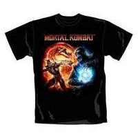 mortal kombat t shirt mk9 game cover xl