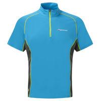 Montane Sonic Zip T-Shirt Running Short Sleeve Tops