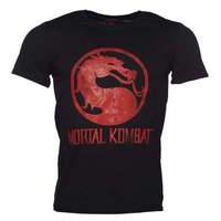 Mortal Kombat - Distressed Logo (unisex) - May (LARGE)