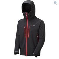 Montane Sabretooth Men\'s Softshell Jacket - Size: XL - Colour: Black / Red