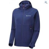 montane womens fury 20 jacket size 14 colour antartic blue