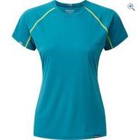 Montane Women\'s Sonic T-Shirt - Size: 10 - Colour: ZANSKAR BLUE
