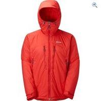 montane mens flux jacket size m colour alpine red