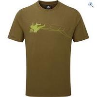 mountain equipment roof crack tee size xxl colour kelp