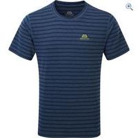 Mountain Equipment Groundup Plain Tee - Size: XL - Colour: MARINE STRIPE