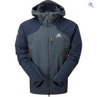 Mountain Equipment Men\'s Frontier Hooded Softshell Jacket - Size: S - Colour: OMBRE BLUE