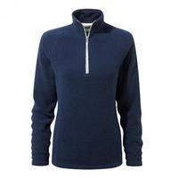 Moira Half Zip Fleece Night Blue